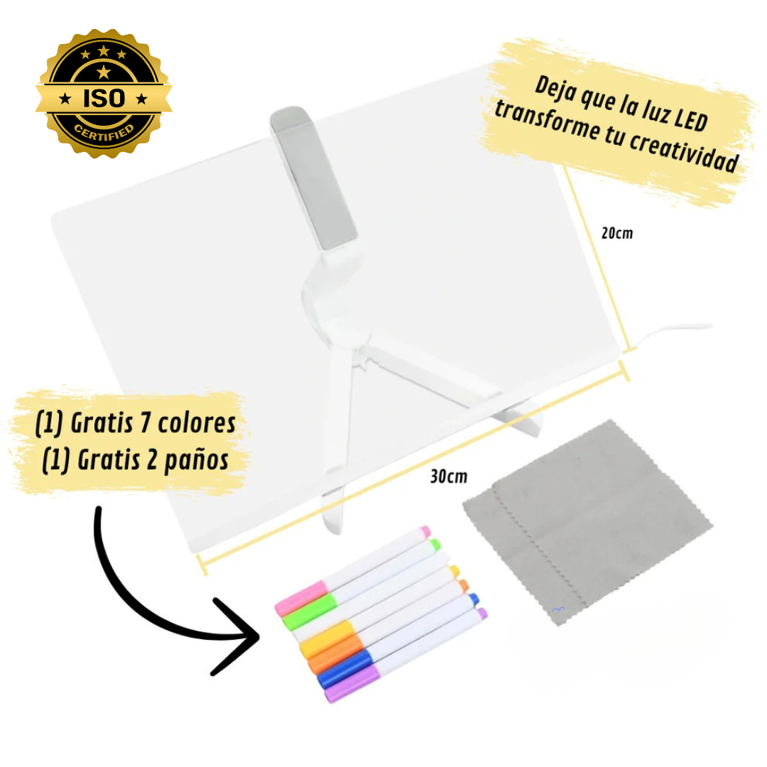 Pizarra de Luz Mágica