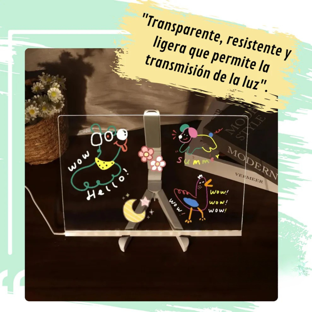 Pizarra de Luz Mágica